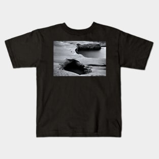 Nature is a sculptor (moonscape) Kids T-Shirt